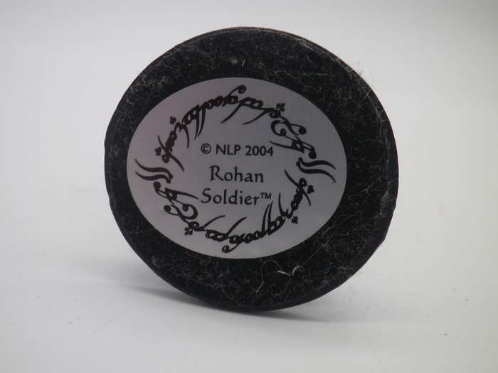 ROHAN SOLDIER Lord of the Rings Hand Painted Lead figurine NLP 2004. Original label
