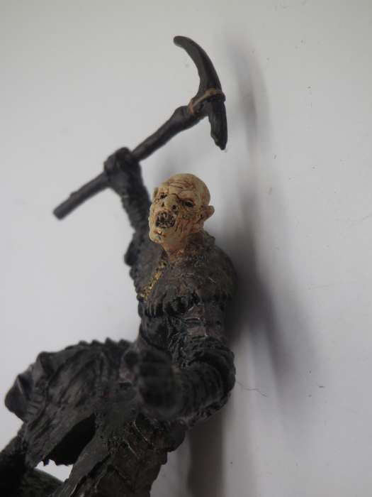 ORC Lord of the Rings Hand Painted Lead figurine NLP 2004. Original label Very Good Condition.