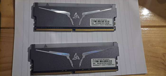 2 x Arktek Thunderbird RGB 16GB DDR4-3200MHz (Untested)