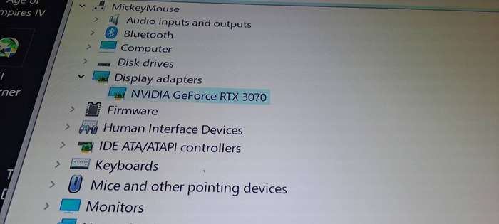 MSI RTX 3070 Gaming x Trio Graphics card
