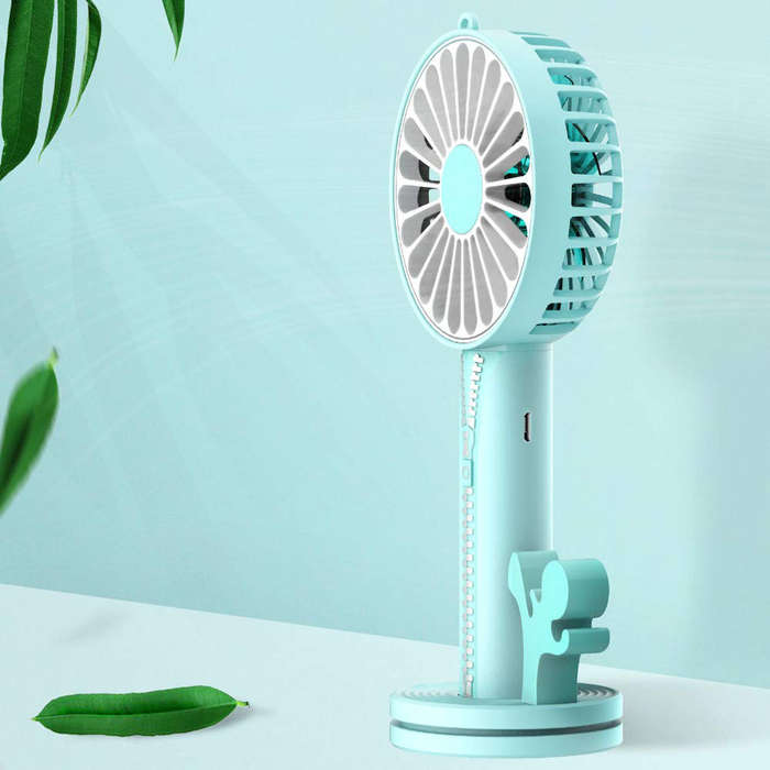 3 in 1 Creative Mini Handheld USB Zipper Fan