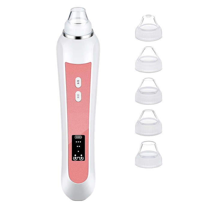 5MP WIFI 20X Magnification Visual Electric Blackhead Remover - Pink