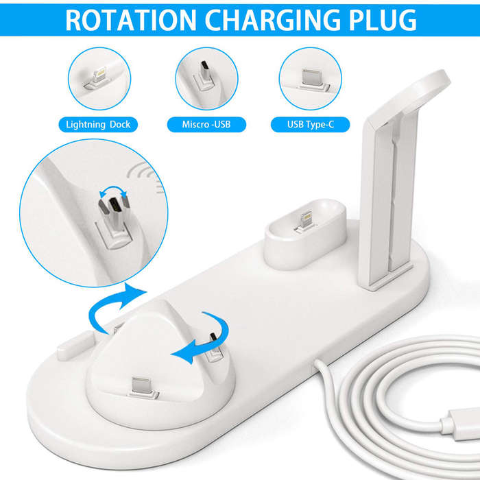3 in 1 Charging Dock Station for iWatch Airpods iPhone