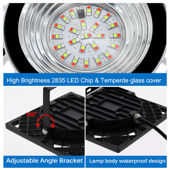 LED RGB Flood Light Outdoor Floodlight with Remote Control