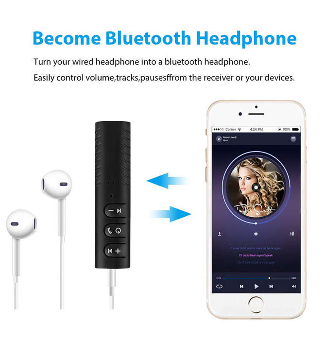 Bluetooth 4.1 Receiver Wireless Bluetooth Car Adapter