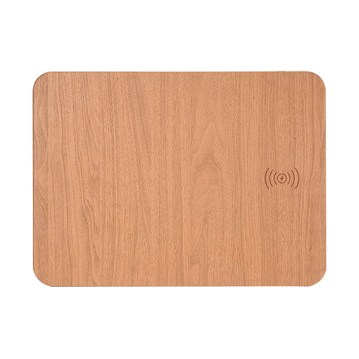 2 in 1 Wireless Charger Mouse Pad - Brown