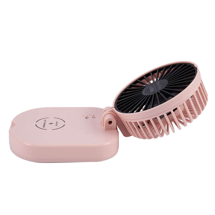 Portable Mini Wireless Charger Fan