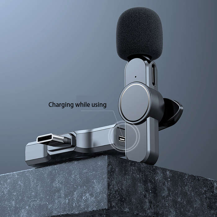 Wireless Microphone Clip-on Microphone USB Microphone Portable Microphone
