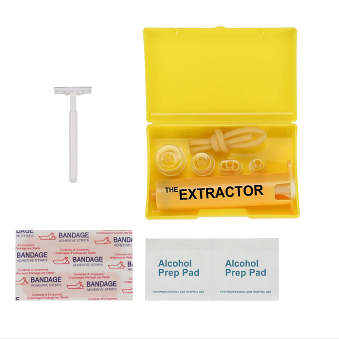 Venom Extractor Suction Pump Kit for Hiking and Camping