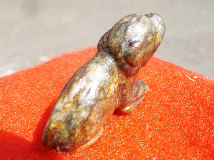 Archaic Chinese Nephrite Jade Burial Amulet. Ming Dynasty Ref. OR-48