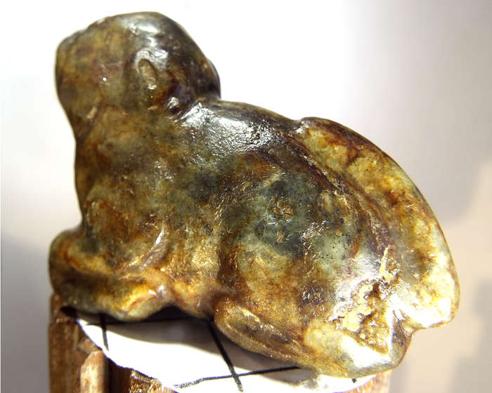 Archaic Chinese Nephrite Jade Burial Amulet. Ming Dynasty Ref. OR-48