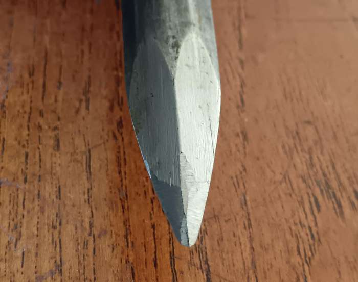 SADF R1 bayonet with plastic scabbard and webbing frog