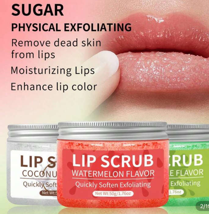 Month End Deals + 50% Off Apple Fizz Pop flavoured Sugar Lip Scrub