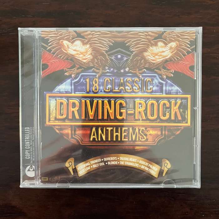 Driving Rock - 18 Classic Anthems CD Billy Idol XTC Talking Heads New and Sealed