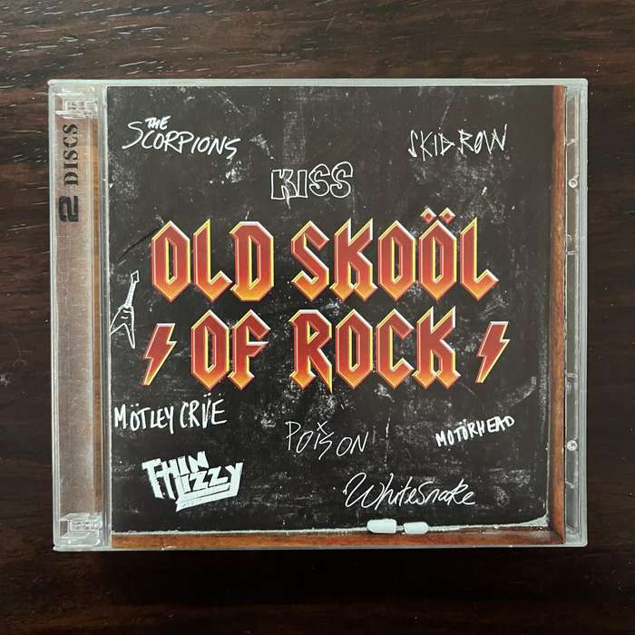 Old Skool Of Rock 2CD Scorpions KISS Thin Lizzy Whitesnake