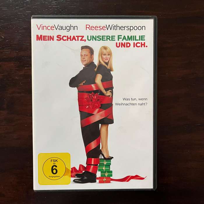 Four Christmases DVD German Press English Language
