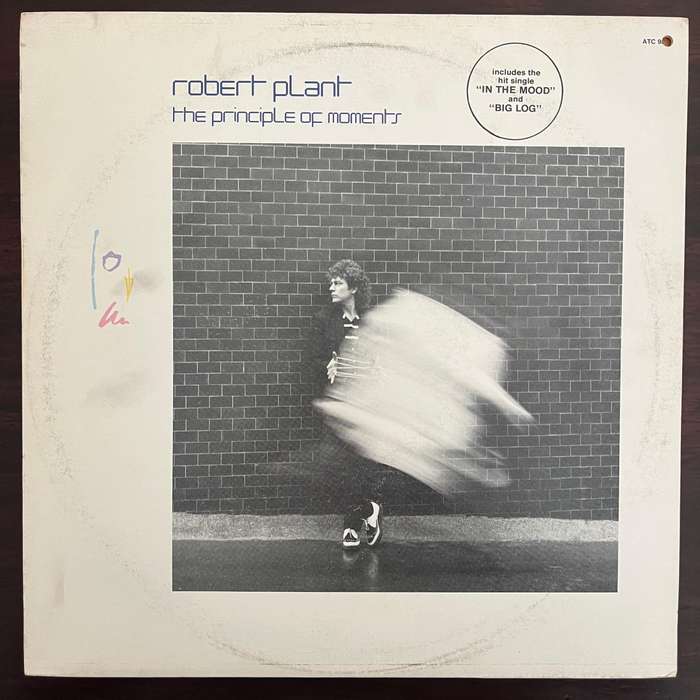 Robert Plant - The Principle Of Moments Vinyl LP South African Press Led Zeppelin
