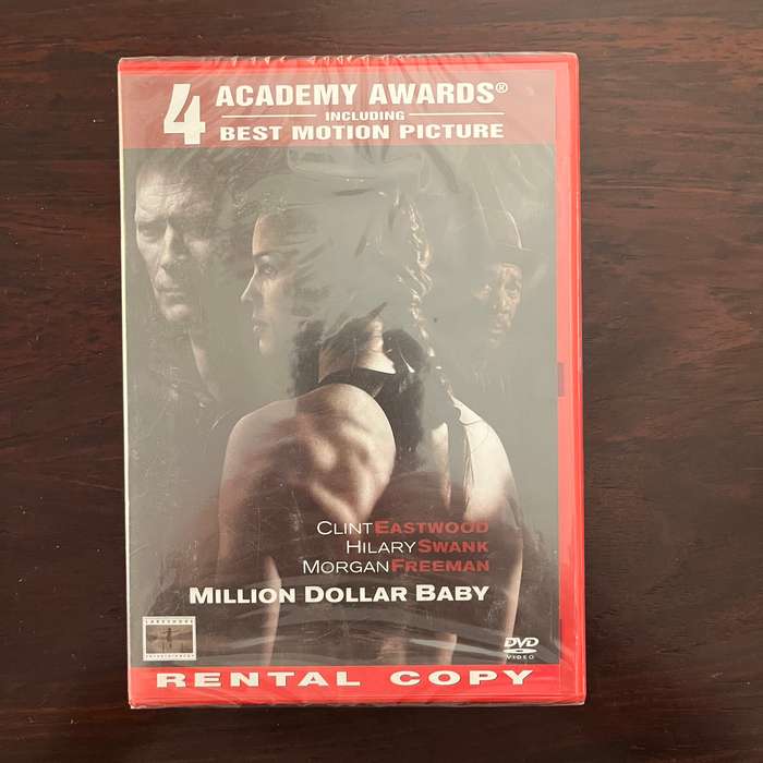 Million Dollar Baby DVD South African Press Rental Version New and Sealed Clint Eastwood