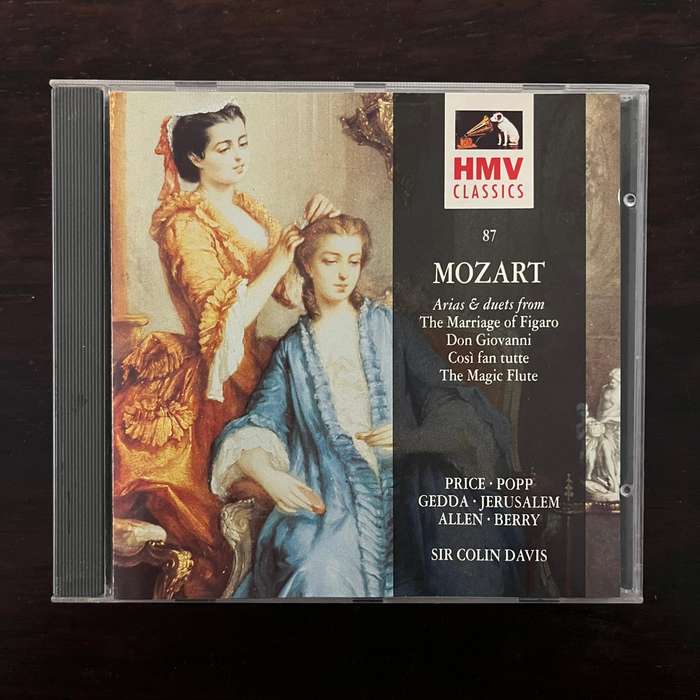 Mozart - Operatic Highlights Gedda Allen HMV Classics Import