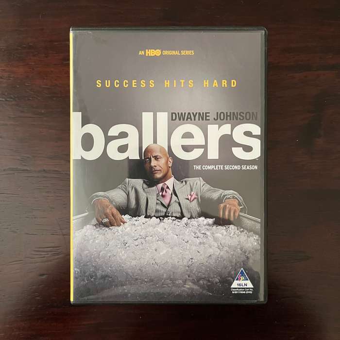 Ballers - The Complete Second Season 2DVD Set HBO Dwayne The Rock Johnson