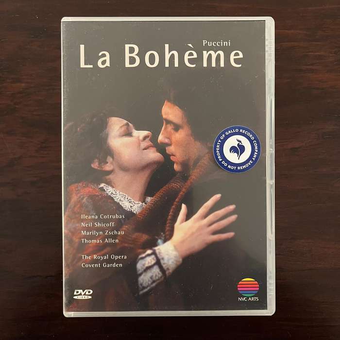 La Boheme - Puccini Royal Opera Covent Garden DVD Import