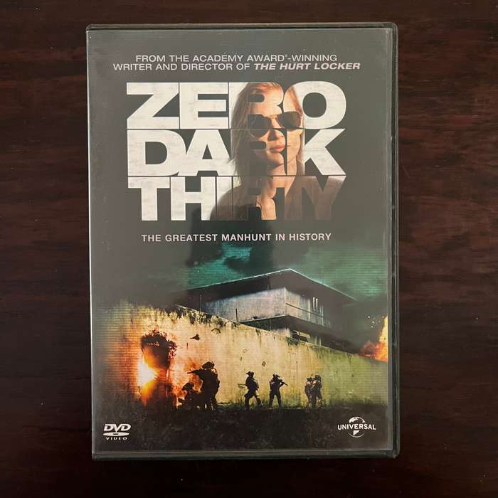Zero Dark Thirty DVD South African Press