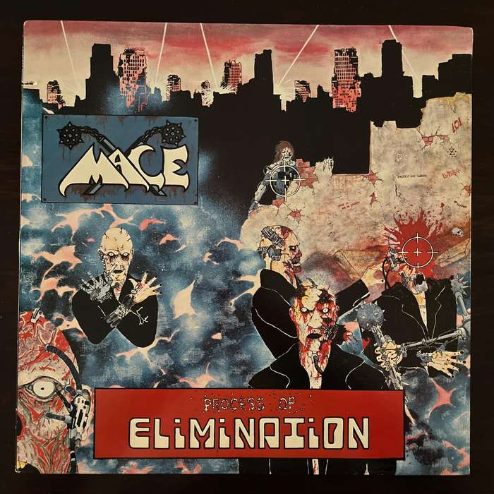 Mace - Process Of Elimination Vinyl LP Original US Press Crossover Thrash Metal