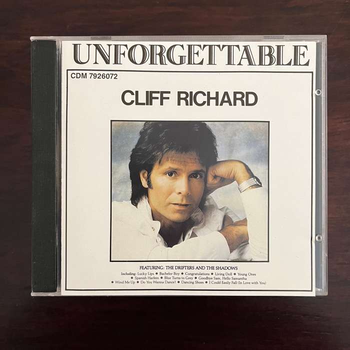 Cliff Richard - Unforgettable CD South African Press