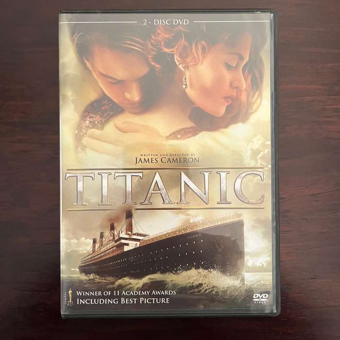 Titanic 2DVD Set South African Press James Cameron DiCaprio