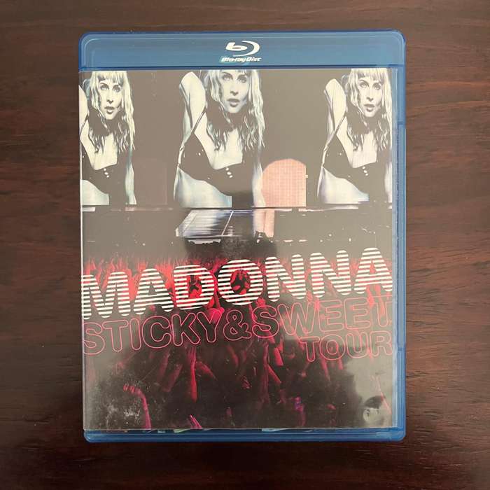 Madonna - Sticky & Sweet Tour Blu Ray & CD South African Press