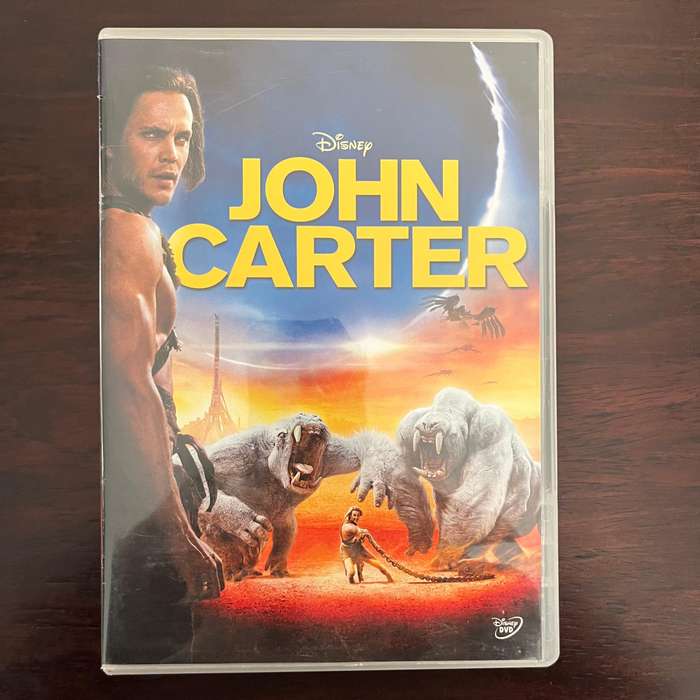 John Carter DVD Disney South African Press