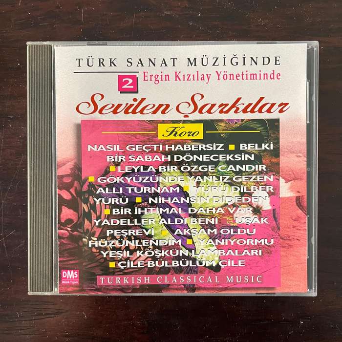 Sevilen Sarkilar Turkish Classical Music CD Import