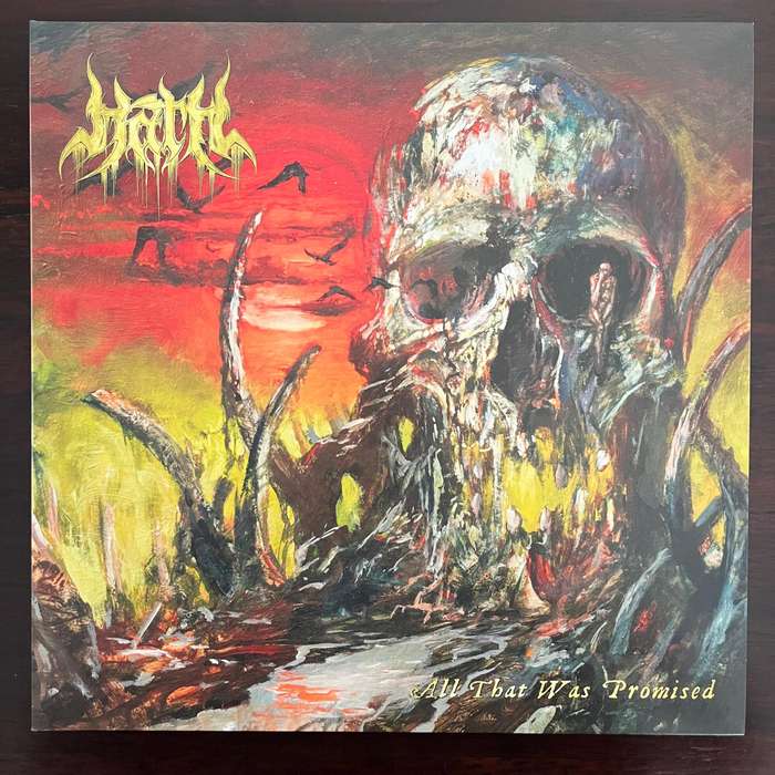 Hath  All That Was Promised Vinyl LP Death Metal Ltd Green