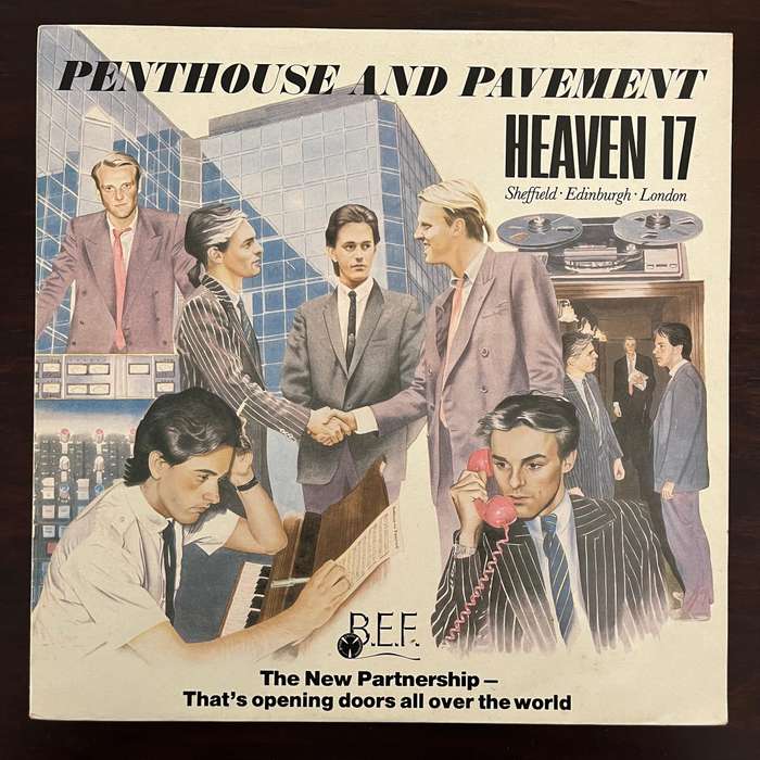 Heaven 17 - Penthouse and Pavement Vinyl LP UK Press Human League
