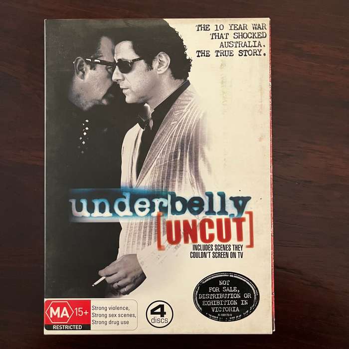 Underbelly - 13 Part Series 4DVD Set Australian Crime
