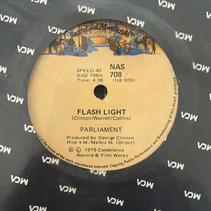 Parliament - Flash Light Vinyl 7 Inch Rare South African Press P.Funk