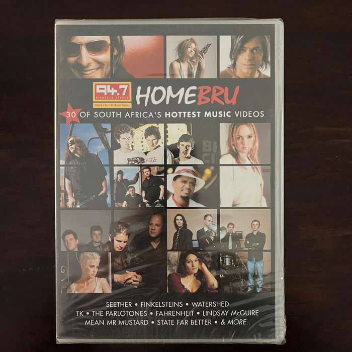 Homebru 94.7 DVD South African Compilation New and Sealed