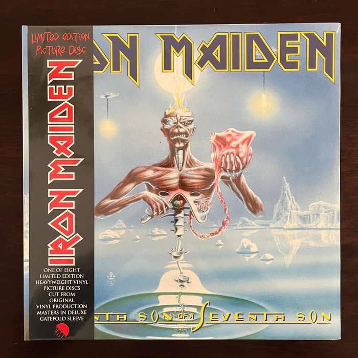 Iron Maiden - Seventh Son of a Seventh Son Vinyl LP Limited Picture Disc 2013 Press New Sealed