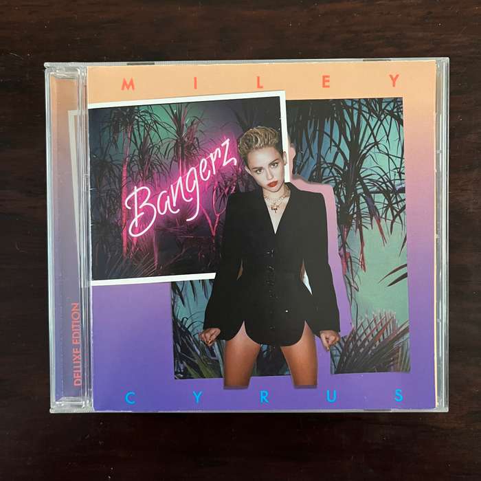 Miley Cyrus - Bangerz Deluxe Edition CD South African Press with Sticker Sheet