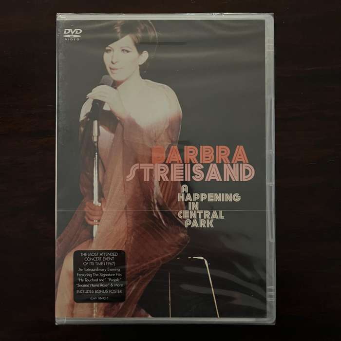 Barbra Streisand - A Happening In Central Park DVD Import New and Sealed