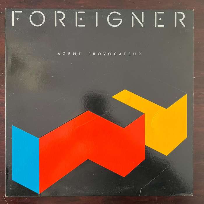 Foreigner - Agent Provocateur Vinyl LP German Press