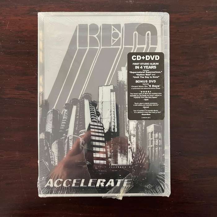 R.E.M. - Accelerate CD DVD US Press New and Sealed Region Free