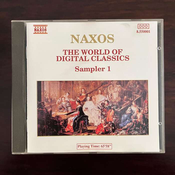 Naxos Sampler 1 The World of Digital Classics CD Import