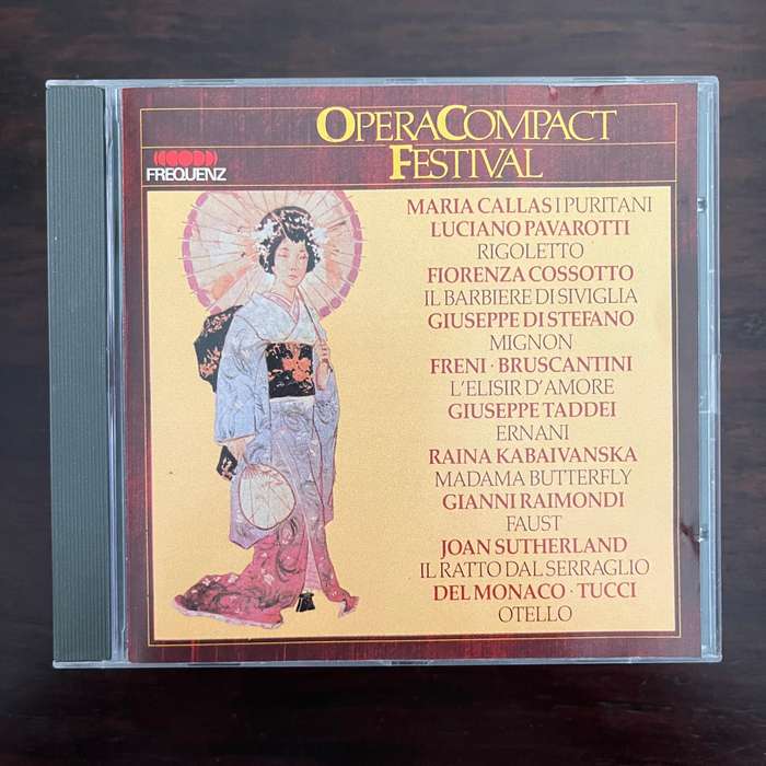OperaCompactFestival CD Italian Press
