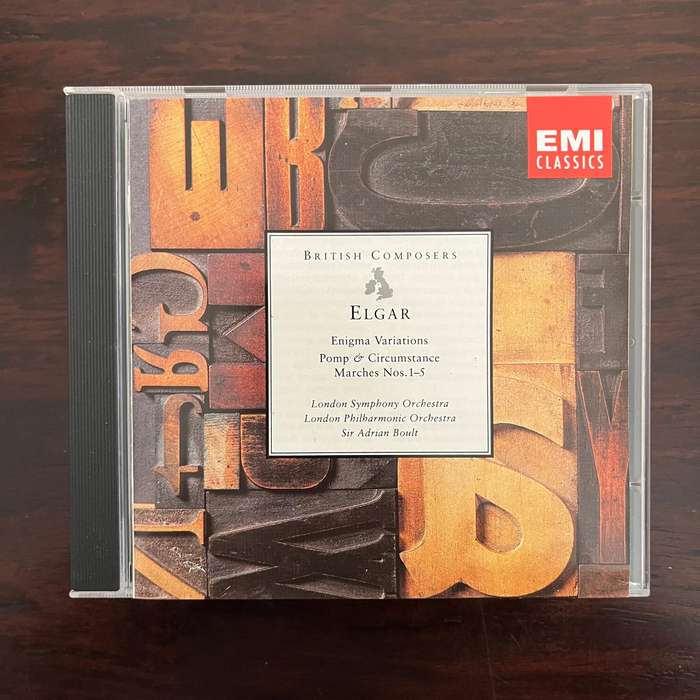 Elgar - Enigma Variations  Pomp & Circumstance CD EMI Classics Import
