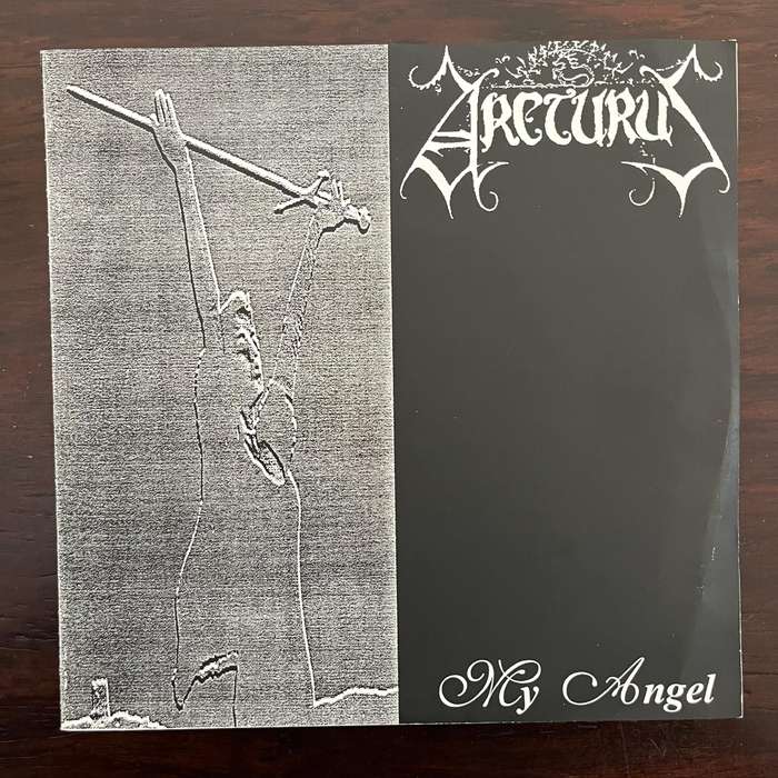 Arcturus - My Angel Vinyl 7 Inch Single Rare 1997 Mint Green Unofficial Press Black Metal