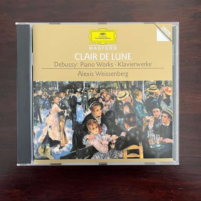 Debussy, Alexis Weissenberg - Clair de Lune / Piano Works  Klavierwerke CD German Press