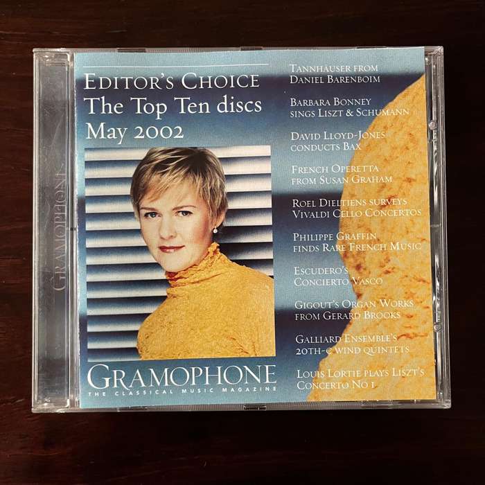 Gramophone Editor's Choice: May 2002 CD Import Classical