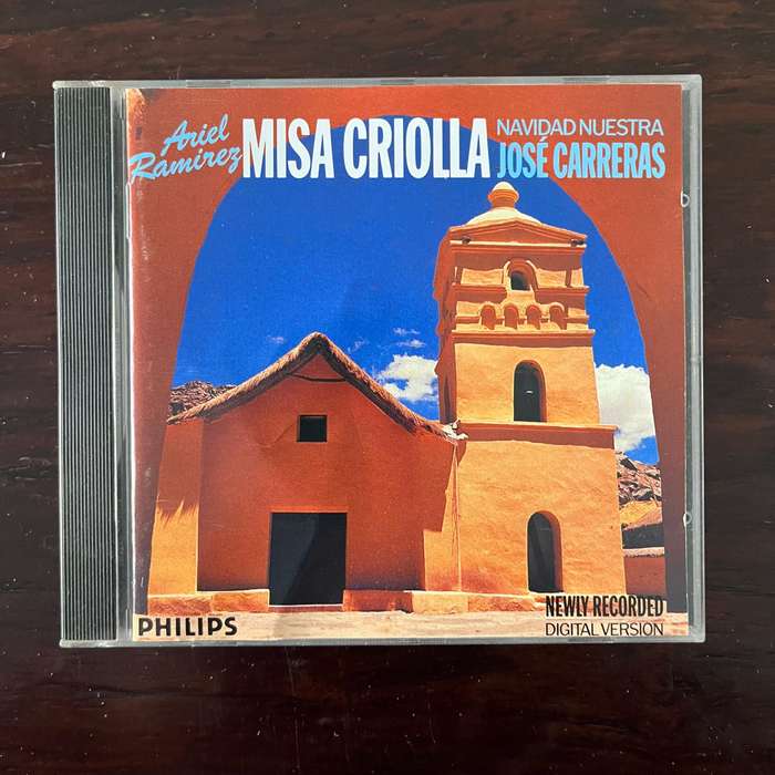 Ariel Ramirez - Misa Criolla - Navidad Nuestra CD Philips Import Jose Carreras