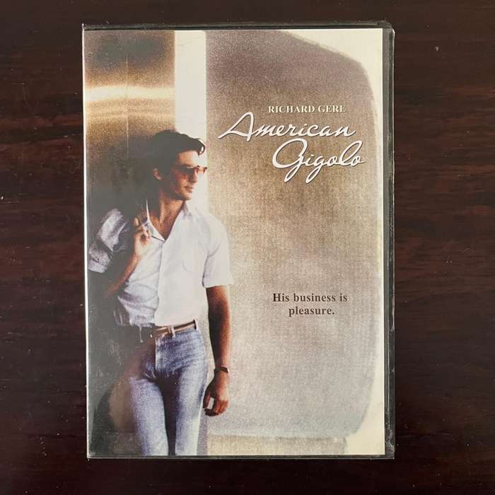 American Gigolo DVD Richard Gere South African Press